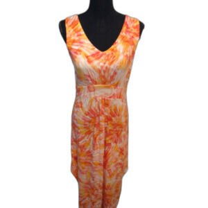 Willow Drive Sunset Maxi Sleeveless Dress Size Medium Swim Suit cover